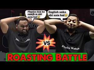 Roasting Battle🔥 | Rajwant Sir Roasted RA Sir🤣 | Physics Wallah