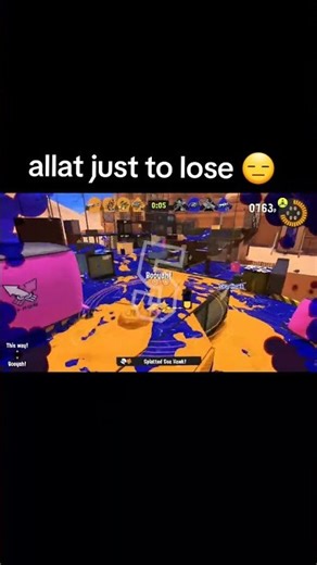 i locked in so hard for this one😭 #splatoon3 #gaming #nintendo #gameplay #fresh #splatoon #sad