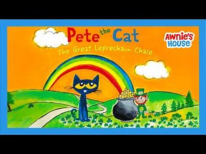 PETE THE CAT: THE GREAT LEPRECHAUN CHASE 🍀 | St. Patrick’s Day Read Aloud for Kids