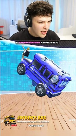Jaydens Bus in Fortnite is Hilarious!