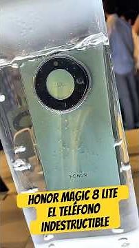 Learn more about the HONOR Magic 8 Lite from @honorperu, the INDESTRUCTIBLE and acoustic phone