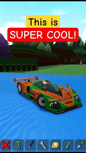 Roblox Build a Boat for Treasure Super Cool Mazda Race Car! #babft #roblox