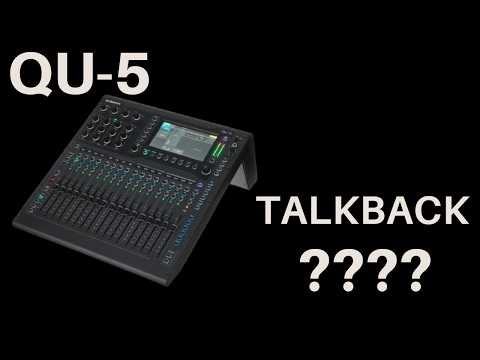 Using Talkback on the QU5 - Allen and Heath How to Tutorial