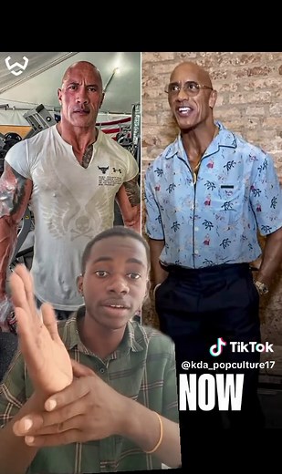 La transformation physique étonnante de Dwayne Johnson!! #OnRegardeQuoi #dwaynejohnson #fyp #popculture #kda_17