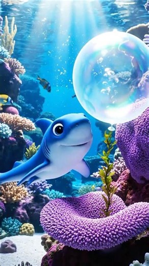 Baby Shark’s Bubble Balloon #babyshark #cartoon #kidsanimation