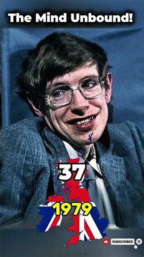 Stephen Hawking: The Mind Unbound! 🌌✨ #ScienceHistory #history