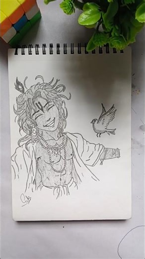 how to draw Krishna . please subscribe for my growth 📈📈