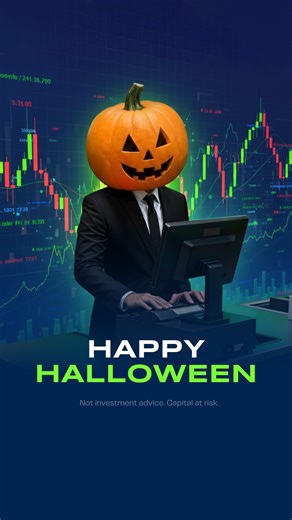 🎃 Halloween Seasonality in the Markets As October rolls in, so does a surge in consumer spending — and smart traders are watching. 🔹Stocks like Hershey (HSY) and Mondelez (MDLZ) often see momentum in the lead-up to Halloween, driven by candy demand. 🔹Retailers like Walmart and Home Depot also benefit from seasonal decor and impulse purchases. Trade with M4Markets and be careful… sometimes price moves come dressed in Halloween costume 👻 #M4 #M4Markets #Halloween *This is not investment advice