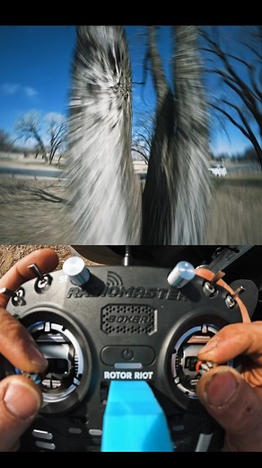 How didn't he crash?! 😳 (🎥: @emdeefpv) #fpv #drone #freestyle #crash | Drone Racing League