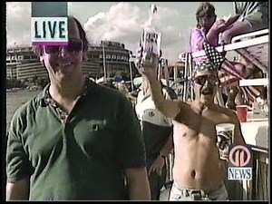 Pittsburgh Local News Channel Flips Between News Stations July 1997