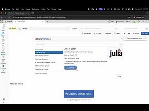 How to Access Introduction to Julia in CoCalc