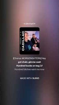 MORGENSHTERN & ELDZHEY song Cadillac English translation