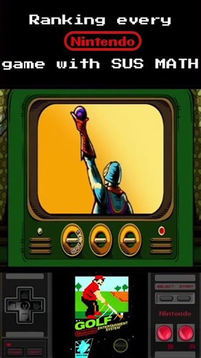 Ranking every NES game w/ SUS MATH — Golf falls short of the green