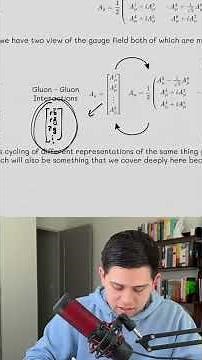 Gluon Fields vs Quark Fields #quarks #gluons #modernphysics #particlephysics #maths #mathematics