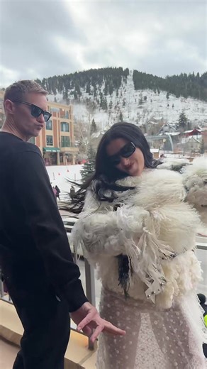 They ARE the moment. @charlixcx and Alexander Skarsgård attend #Sundance Film Festival to promote their film #themoment.