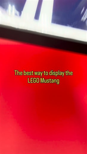 This LEGO Mustang Display Is Awesome! This display frame is from @icuanuty_lego_display If you are running out of space like us then these wall mounts are really easy to install and the cars look amazing on them. Check them out plus you can get 12% off Icuanuty LEGO Displays using the code: BRICKSANDTWINS https://www.icuanuty.com/?ref=cjksprxe Link on Channel Page . #lego #legomustang #legocar #mustang #legodisplay #legofan #legomania | Bricks and Twins