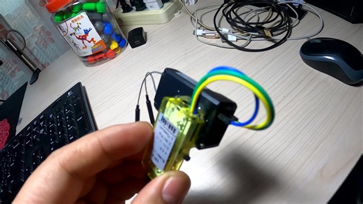 VLOG （有线模拟器加密狗+FS-IA6B接收机）巧妙制作无线加密狗，告别模拟器有线连接