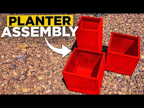 Metal Planter Box Tutorial