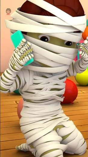Five Little Monsters, Cute Halloween Song for Kids #nurseryrhymes #kidssongs