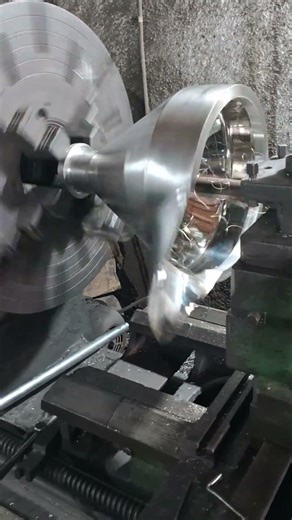 Lathe machine boring work #machine