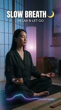 SLOW BREATH 🌿 3 MIN CALM | Relax & Reset