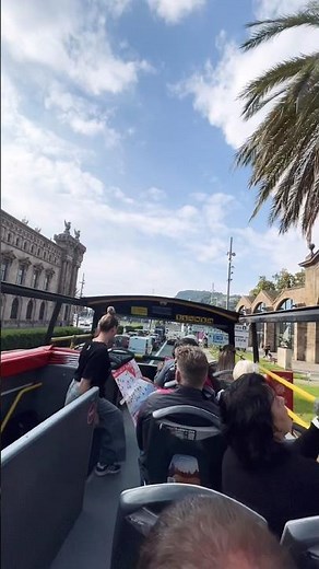 Hop on Hop Off Bus Tour in Barcelona Spain
