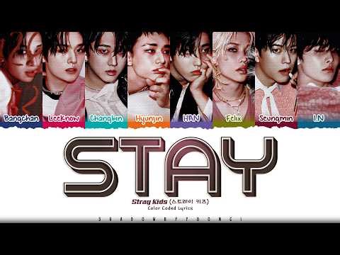 Stray Kids 'STAY' Lyrics (스트레이 키즈 별, 빛 가사) [Color Coded Han_Rom_Eng] | ShadowByYoongi