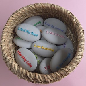 EMDR Positive and Negative Cognitions Double-sided Therapy Pebbles - Etsy