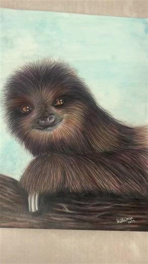 Sloth Drawing: Realistic Portrait Art Tutorial