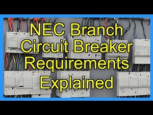 NEC Branch Circuit Breaker Requirements Explained