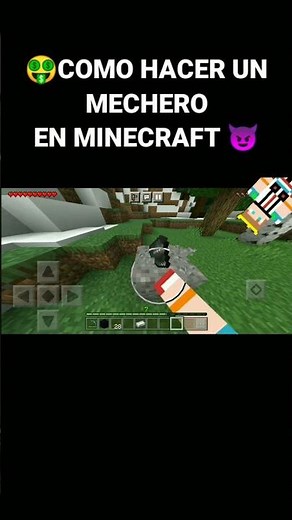 🤑 Como hacer un MECHERO en Minecraft 😈