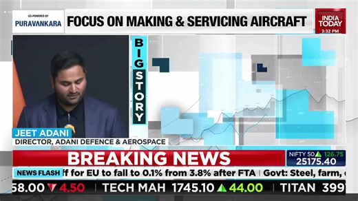 1K views · 15 reactions | Aviation boost for 'Make in India' Embraer to set up manufacturing plant; Ties up with Adani to assemble aircraft #BusinessToday Sakshi Batra | India Today | Facebook