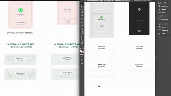 How to Design on a Collapsible Magnetic Rigid Box Dieline | Packaging Design 101