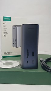 Get this powerful 12 in 1 Multifunction Docking Station Pro!!! Model:90325 Features: 1xUSB C 3xUSB A 1x3.5mm Audio 1xSD/TF Card Slot 1xDP 2xHDMI 1xRJ45 For More Info Contact Us: 01-4538453 | info@rdsuppliers.com.np https://rdsuppliers.com.np/ #ugreenpartner #rdsuppliers #ugreennepal #dashainfestival #Dashain #UGREEN #dashainspecial #ugreen_partner #dock #DockingStations | Ugreen Nepal