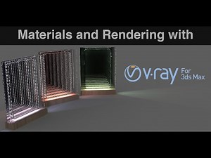 Materials And Rendering For The Infinity Mirror with Vray for 3ds Max