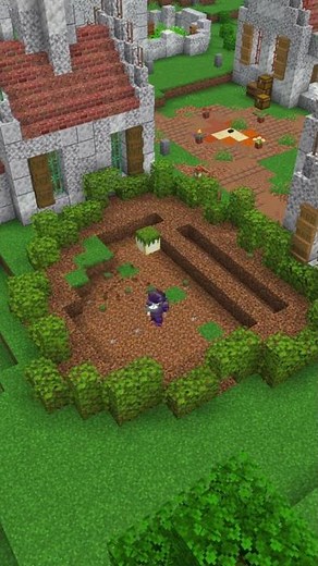 Adding a Rose Bush Field #shorts #minecraft