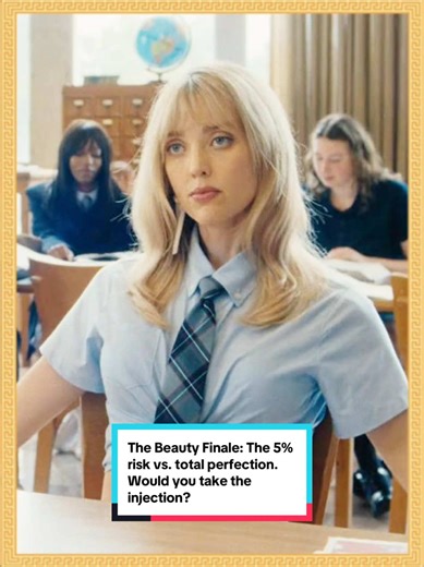 The Beauty Finale: The 5% risk vs. total perfection. Would you take the injection? #thebeauty #tvshow#edit #tvclips #fyp#HorrorThriller #DramaRecap #newseries2026 #Oscars #OscarsPostContest #foryoupage❤️❤️