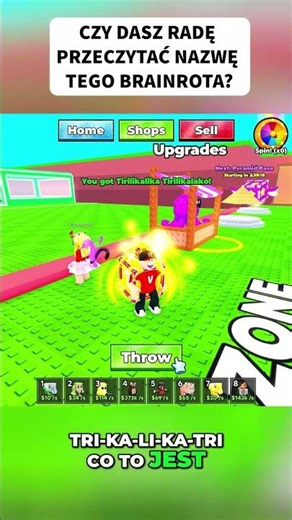 CAN YOU READ THE NAME OF THIS BRAINROOT? #roblox #shorts