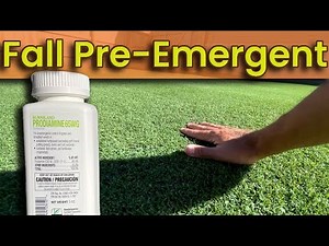 DON'T SKIP THIS STEP THIS FALL | Fall Pre-Emergent Application | Prodiamine Herbicide