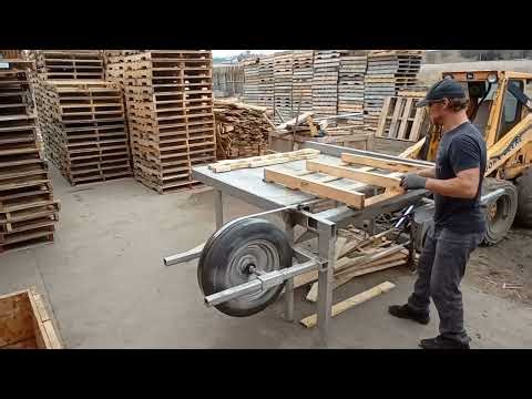 pallet dismantling machine (DIY)