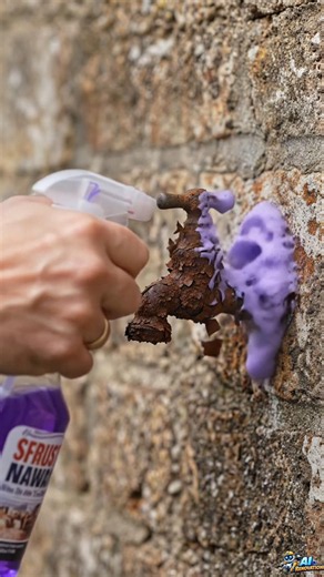 Rusty Water Tap Restoration 😱 Satisfying Transformation #shorts