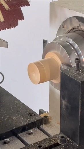 Small wood turning lathe machine with polishing threading