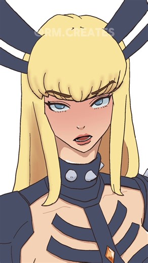 Queen of Limbo #magik #deadpool #marvelrivals #drawing | magik