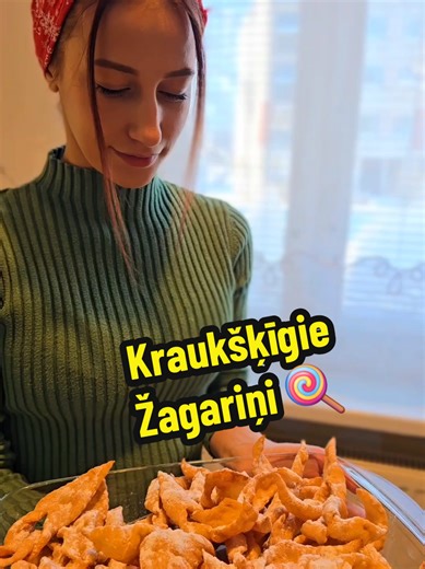 Ātrie, kraukšķīgie žagariņi jeb turpinām ēst pie kaimiņiem ☺️ #foodtok #recepte