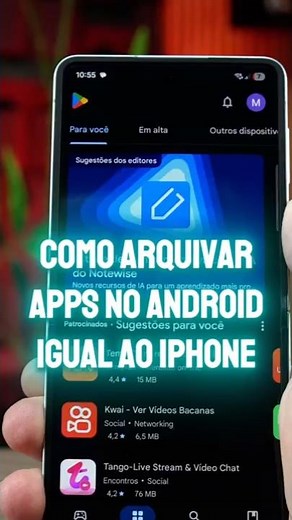 Learn how to archive apps on Android just like on iPhone (using the Play Store) #tips