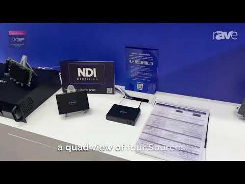 Magewell Pro Convert IP to HDMI Demo at ISE 2026 | NDI 6, Zixi & 2K HDR Decoding | rAVe