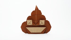 Origami Poop Emoji - Jo Nakashima