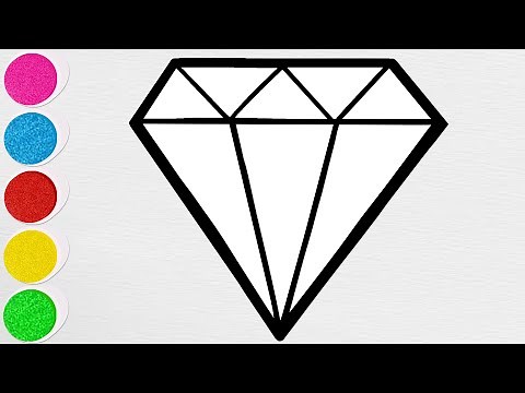 How to Draw a Diamond | Easy Step-by-Step Tutorial