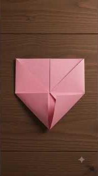 Paper Turns Into a Heart ❤️📄 | Satisfying Origami📌