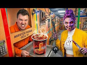 My Girlfriend Built a Cursed KPop Demon Hunter CARDBOARD Prison! I Must ESCAPE